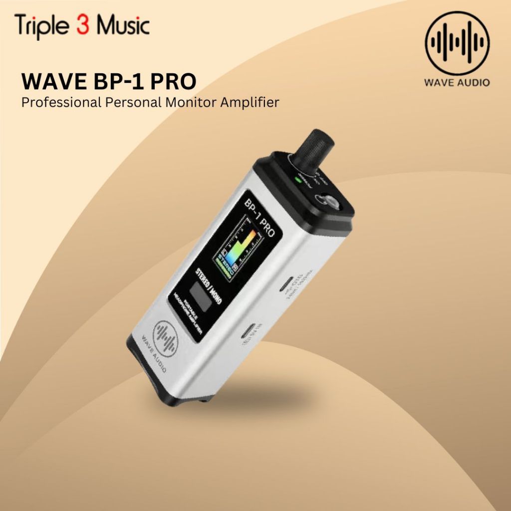 Wave BP-1 BP1 Pro Personal Monitor Amplifier In Ear Monitor System