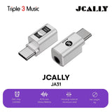 JCALLY JA31 CX31993 Portable Dongle Adapter USB DAC / AMP