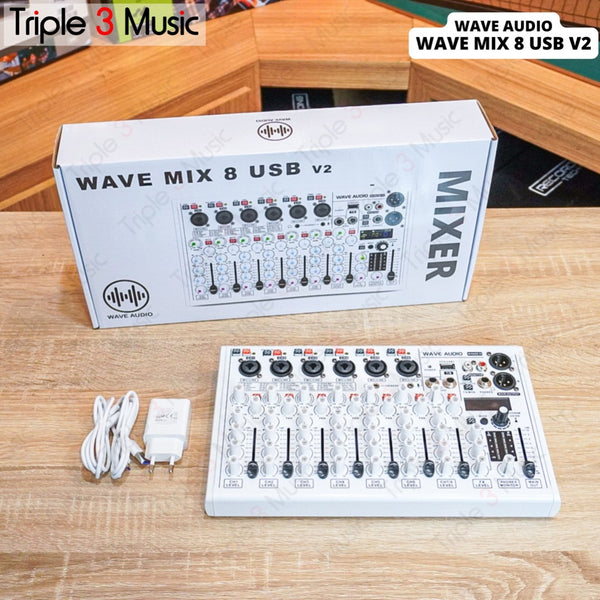 WAVE MIX8USB MIX 8 USB V2 MIXER audio usb 6 Input