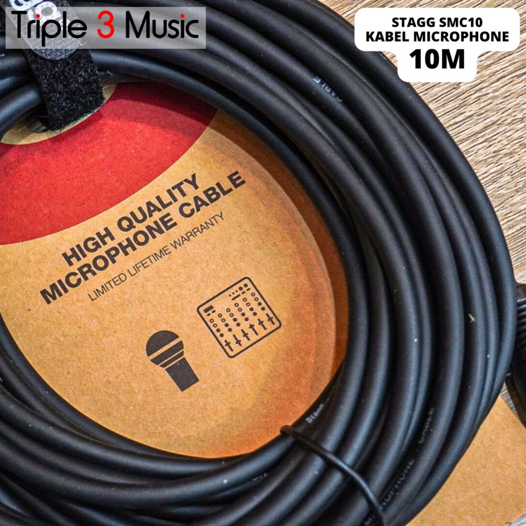Stagg SMC10 Kabel Mic 10m XLR TO XLR