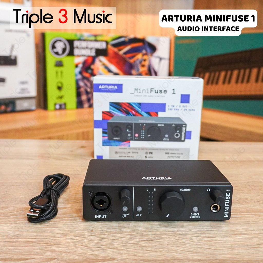 ARTURIA MiniFuse 1 USB Soundcard Recording ORIGINAL