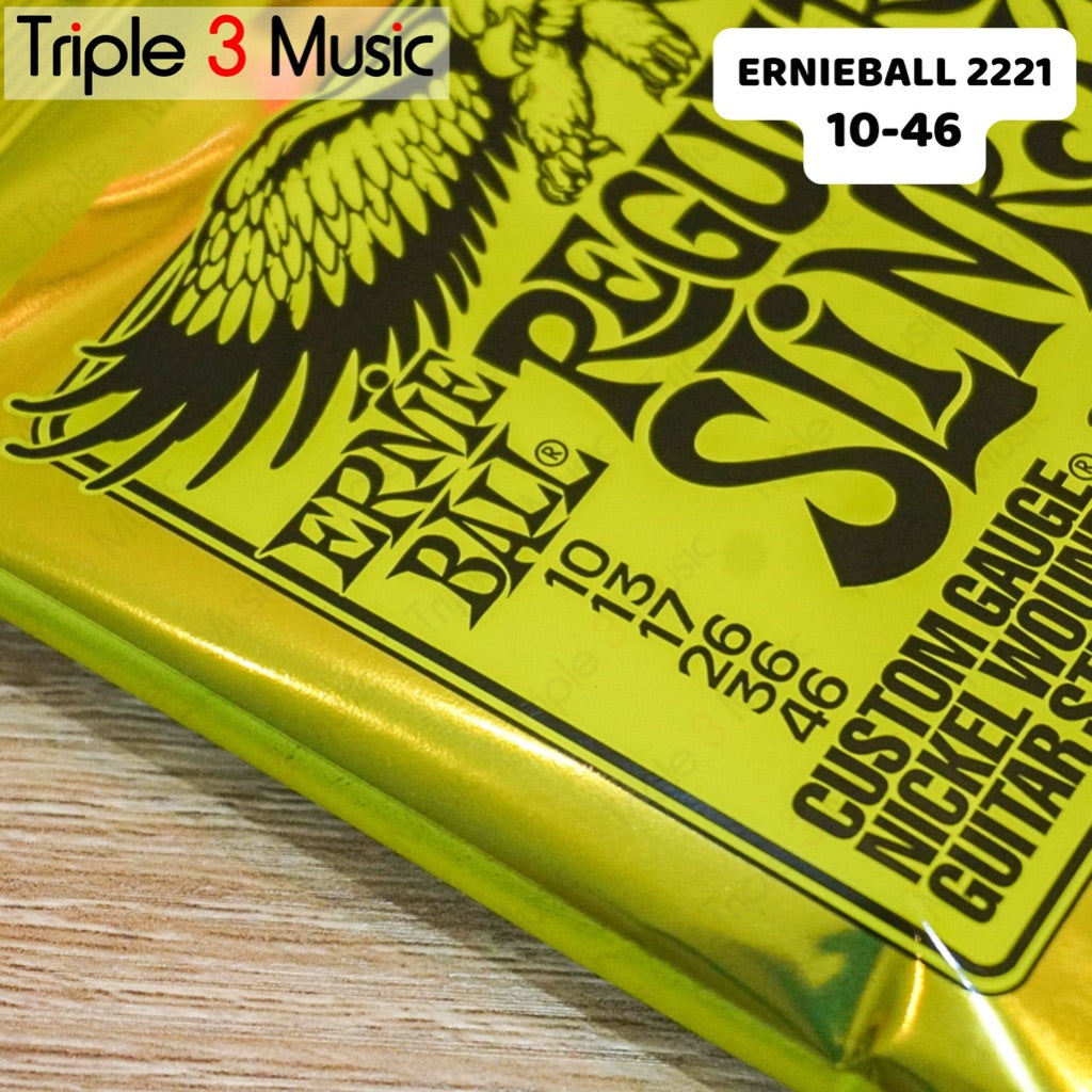 Ernieball Ernie ball 2221 ORIGINAL RESMI 10-46 Senar gitar