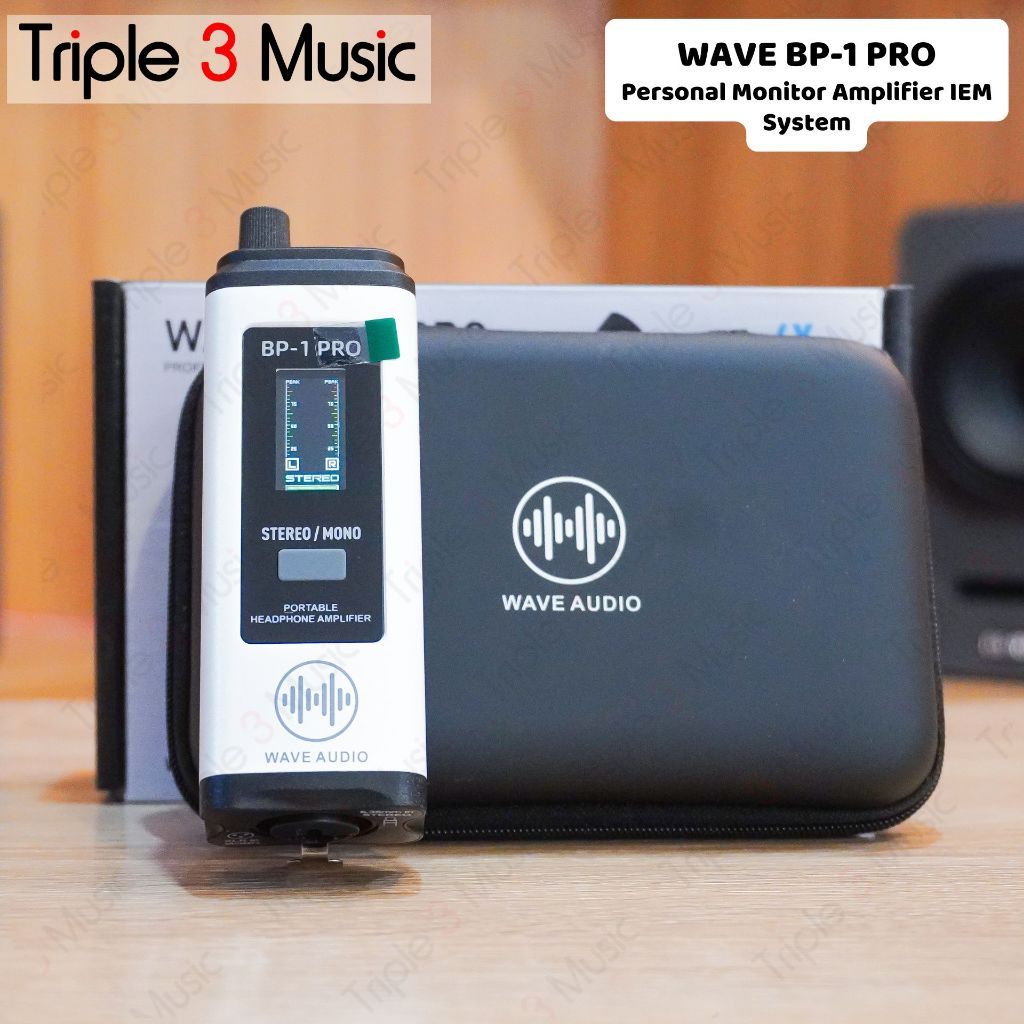 Wave BP-1 BP1 Pro Personal Monitor Amplifier In Ear Monitor System