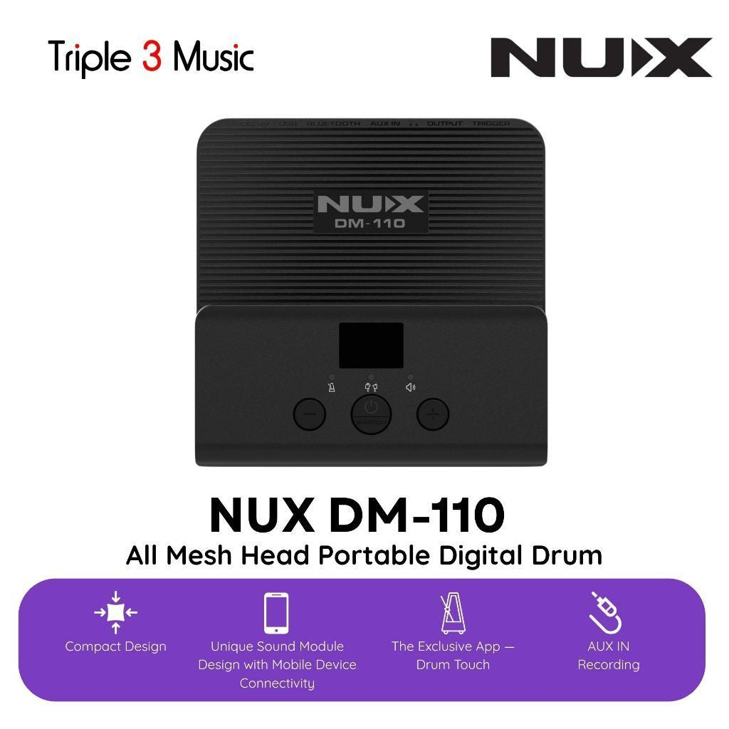 NUX  DM110 Drum elektrik full mesh
