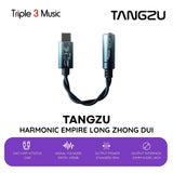 Tangzu Harmonic Empire Long Zhong Dui USB Portable 3.5mm to USB Type C DAC / AMP