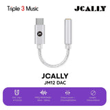 JCALLY JM12 KTO2H20 Portable Dongle Adapter USB DAC / AMP