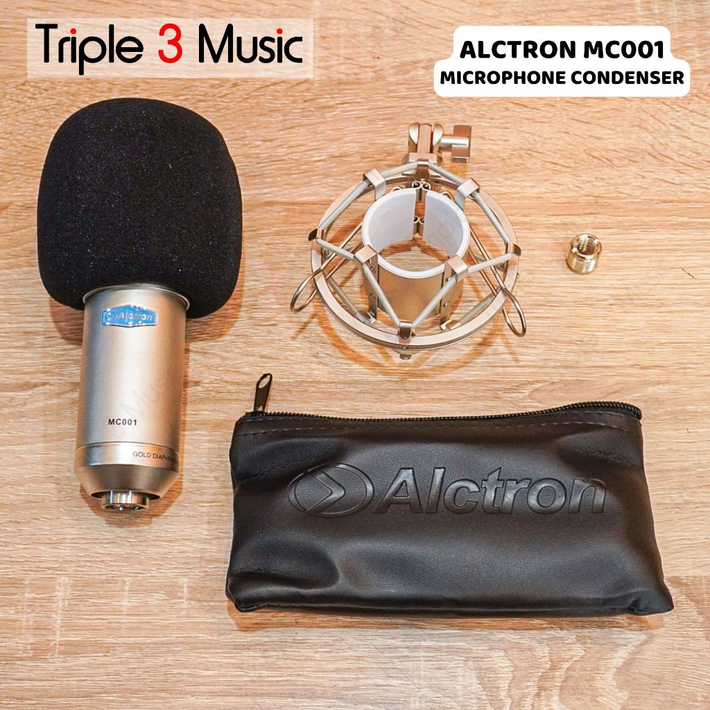 Alctron MC001 MC 001 Microphone condenser mic XLR