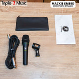 Mackie EM89D EM-89D EM 89D Microphone MIC Dynamic XlR