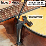 Seruni SEM 03 bundle Gitar clamp SGC 02 mic condenser gitar