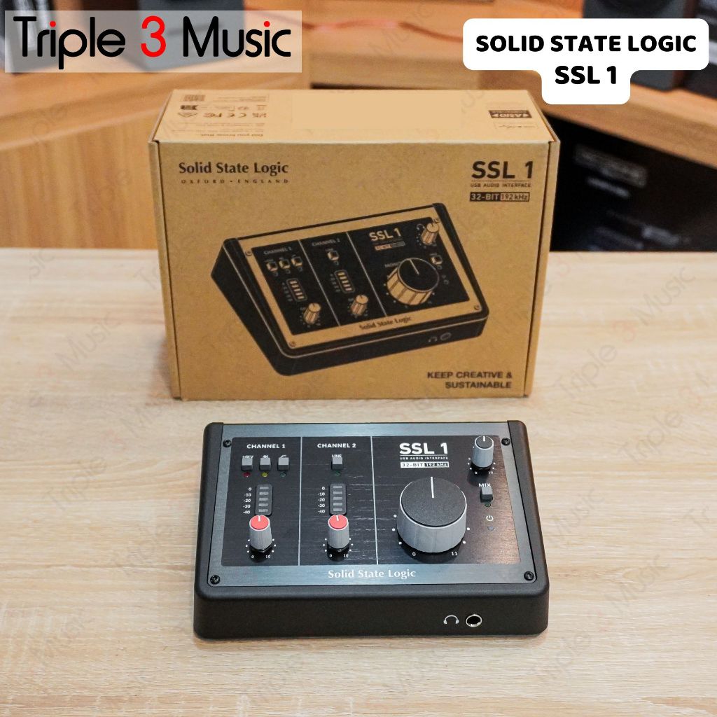 Solid State Logic SSL 1 SSL1 USB C Soundcard audio interface