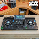 Denon DJ SC Live 4 | Alat DJ Standalone Flashdisk USB Serato Rekordbox mixer controller Dj