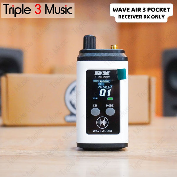 Wave Air 3 Pocket Receiver Only RX ONLY
