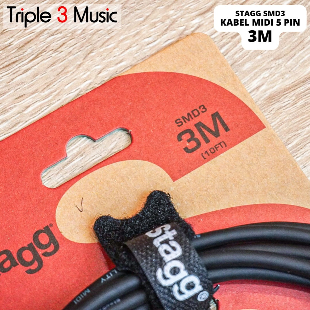 STAGG SMD3 Kabel midi To midi 3m ORIGINAL