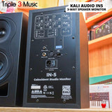 Kali Audio IN5 IN-5 IN 5 Monitor Studio Aktif 3-Arah 5" Woofer 160W Power 39Hz-25kHz Respon Frekuensi 115dB SPL Dengan Boundary EQ