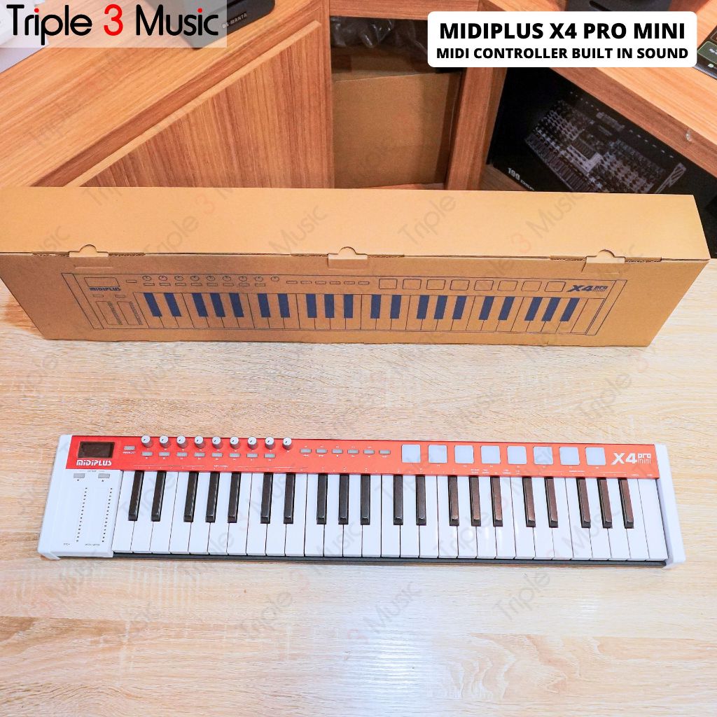 MIDIPLUS X4 PRO MINI MIDI CONTROLLER 49 keys
