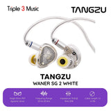 Tangzu Waner 2 / Waner S.G 2 White Putih In Ear Monitor IEM