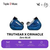 TruthEar zero blue x Crinacle Zero Dual Dynamic Driver In Ear Monitor Earphone
