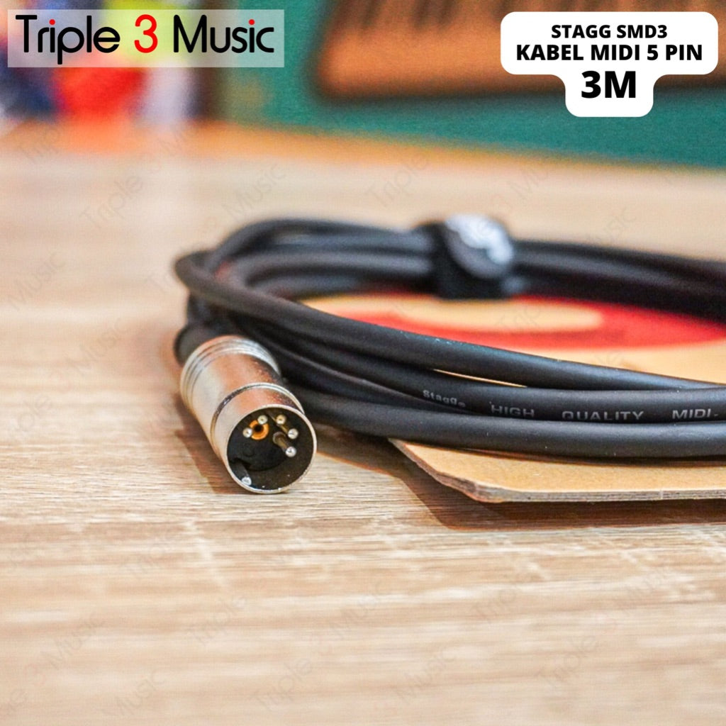 STAGG SMD3 Kabel midi To midi 3m ORIGINAL