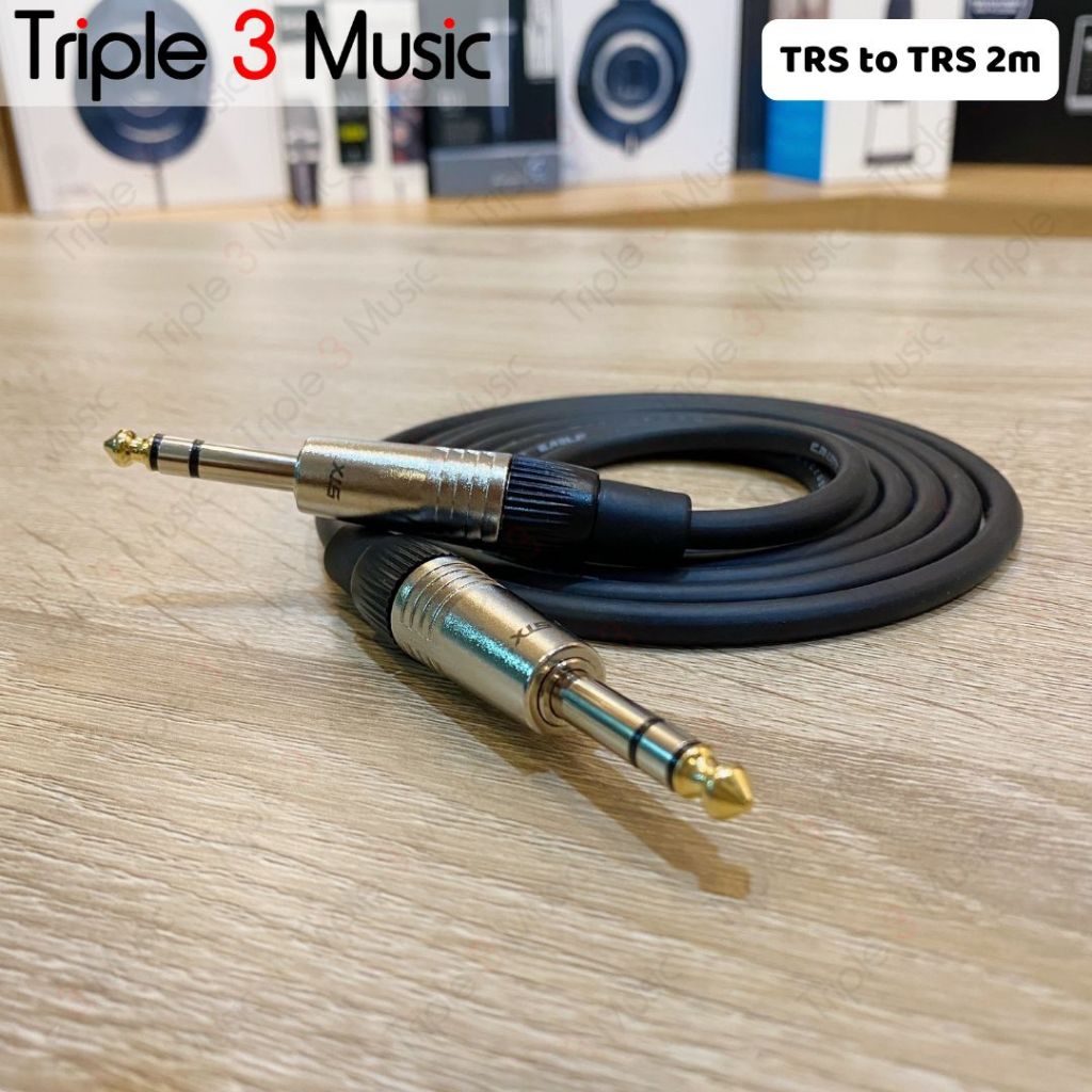 Kabel OFC TRS 6.5 mm To TRS 6.5mm 2m 5m Akai