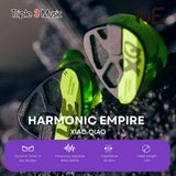Tangzu Harmonic Empire Xiao Qiao / XiaoQiao Rock Green Edition Dynamic Driver In Ear Monitor Earphone - 3.5mm