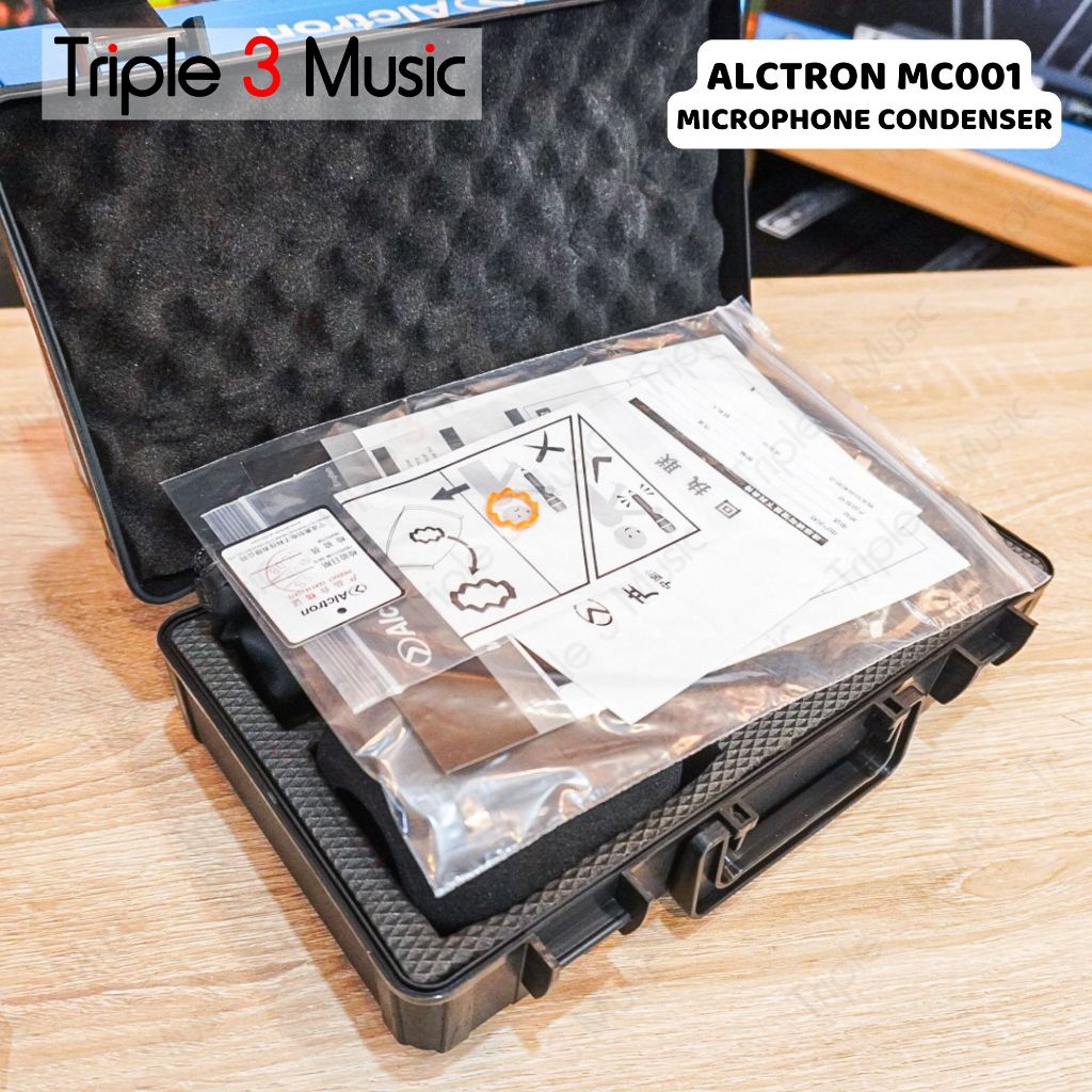 Alctron MC001 MC 001 Microphone condenser mic XLR