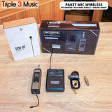 Seruni SEM-02 Wireless mic instrument with recording tech wm2 single