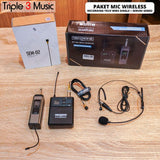 Seruni SEM-02 Wireless mic instrument with recording tech wm2 single