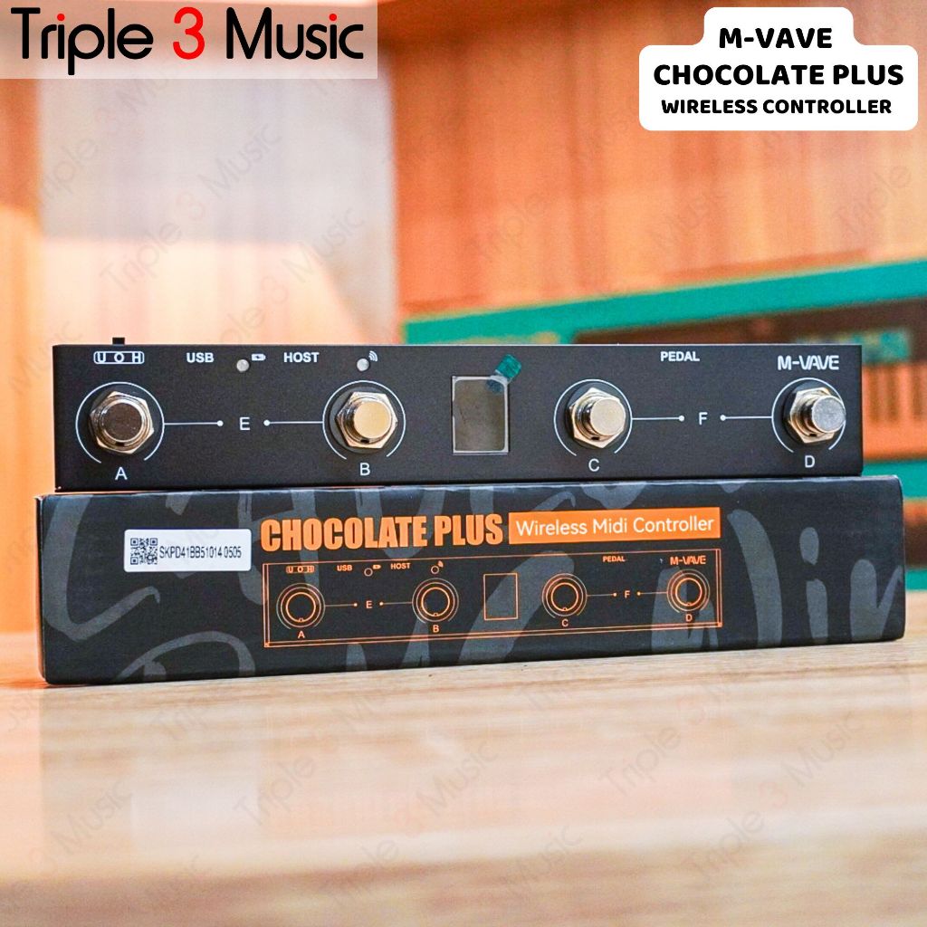 M-vave Chocolate Plus bluetooth MIDI foot Controller switch