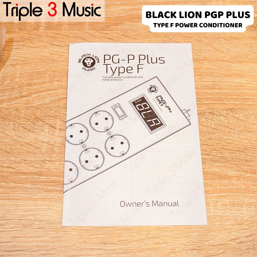 Black Lion Audio PGP + Plus Portable Power Conditioner and Surge Protector STOP KONTAK ARUS BERSIH