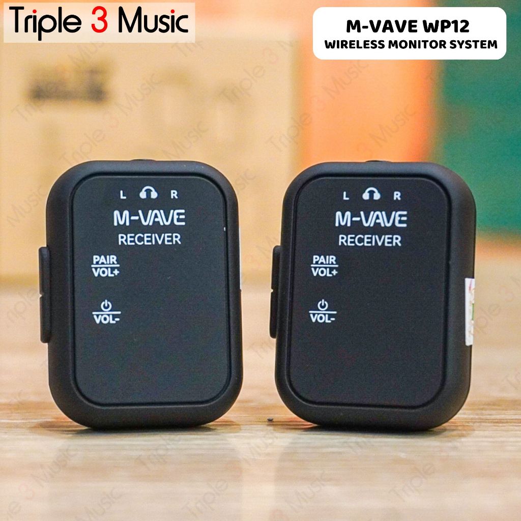 M-VAVE WP 12 WP12 SWS 12 SET TX DAN RX wireless in ear monitor iem sistem set amplifier