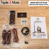 Wave Audio Monitor WAVE AIR 3 ST+ PLUS Wireless Ear Monitor STEREO - SET 1TX - 1RX