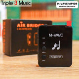 M-VAVE WP 10 WP10 WP-10  2.4GHz Sistem Wireless in ear monitor IEM Receiver dan transmitter