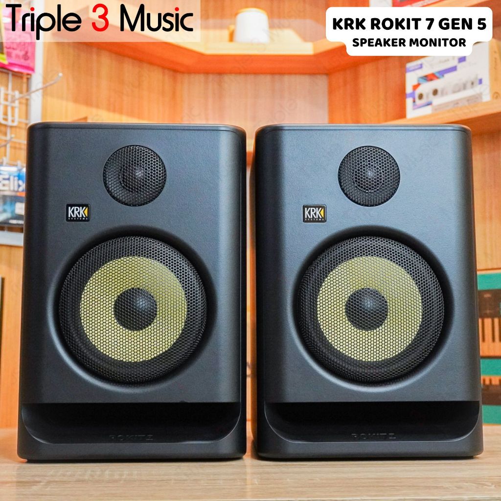 KRK ROKIT 7 G5 Studio Monitor 7-inch Powered Speaker (Pair)
