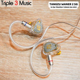 Tangzu Wan Er 2 WANER SG2 SG 2 IEM 10MM PET Diaphragm Hi-Fi In Ear Earphone