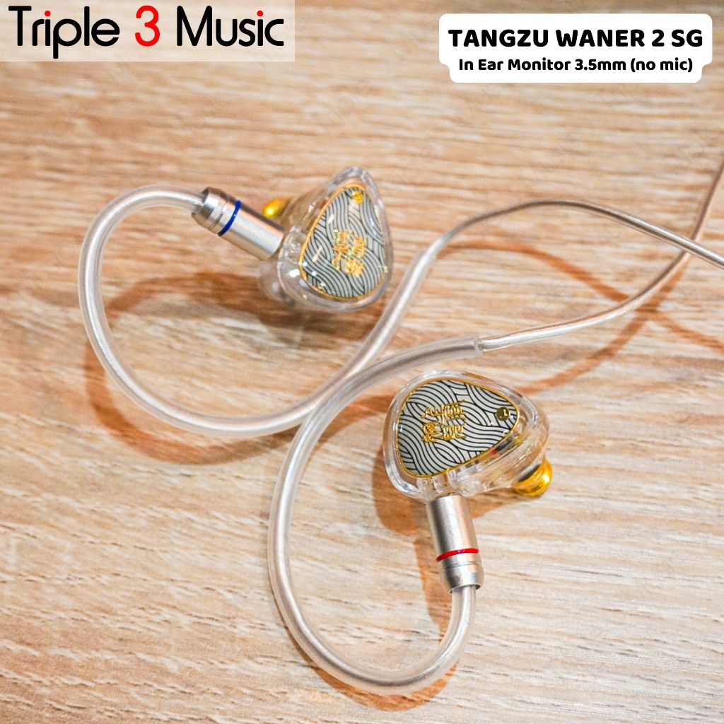 Tangzu Wan Er 2 WANER SG2 SG 2 IEM 10MM PET Diaphragm Hi-Fi In Ear Earphone