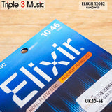 Elixir 12052 Nanoweb ORIGINAL Senar gitar elektrik 10-46 Triple3music