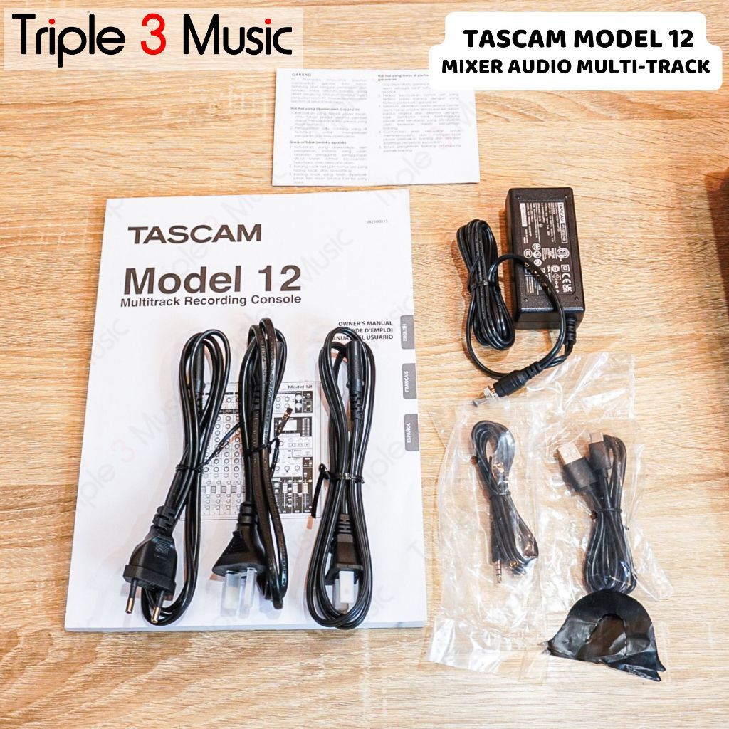 Tascam MODEL 12 MODEL12 12 Channel Mixer Multitrack recording usb audio interface