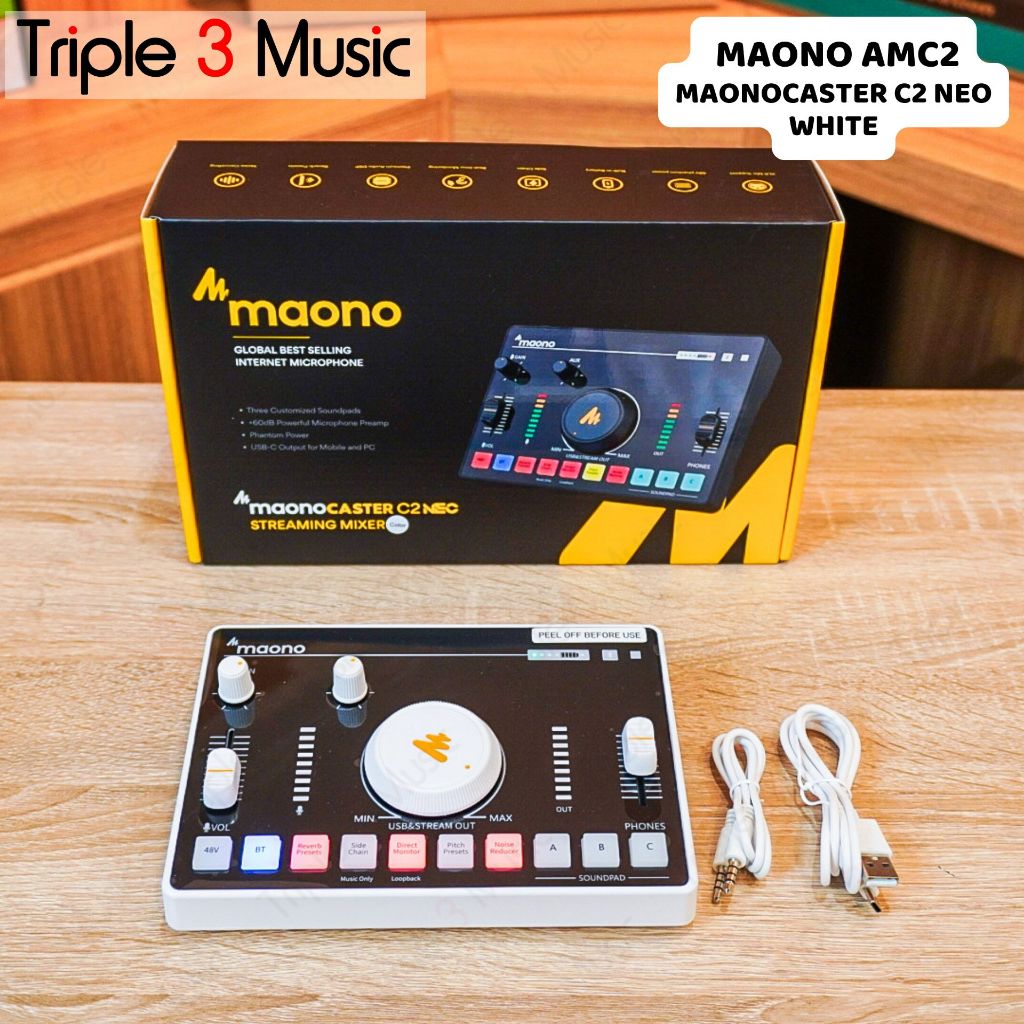 Maono Amc2 Neo AMC 2 neo Soundcard Live Streaming smartphone PC