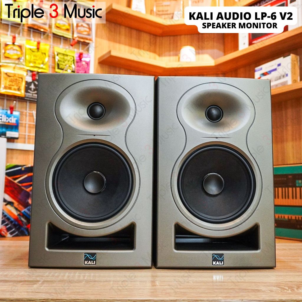 KALI AUDIO LP6 V2 (PAIR KANAN KIRI) Speaker Flat Monitor GARANSI Resmi ORIGINAL