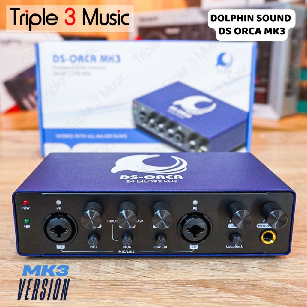 DOLPHIN SOUND DS-ORCA DS ORCA MK II MK3 Soundcard audio interface recording