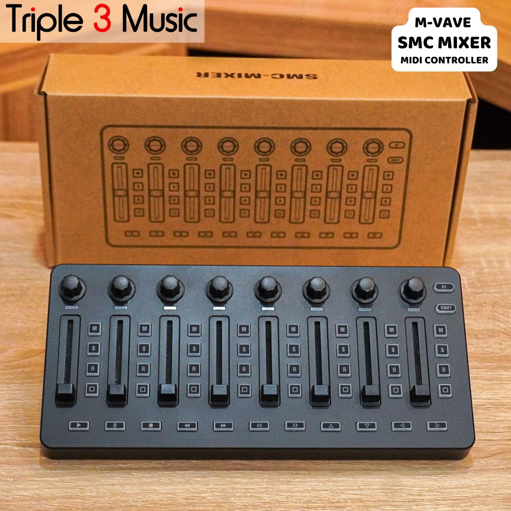 M-VAVE SMC MIXER wireless midi controller daw