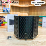 Nawiwa B1 MK II Vocal Booth 3 pintu mini portable