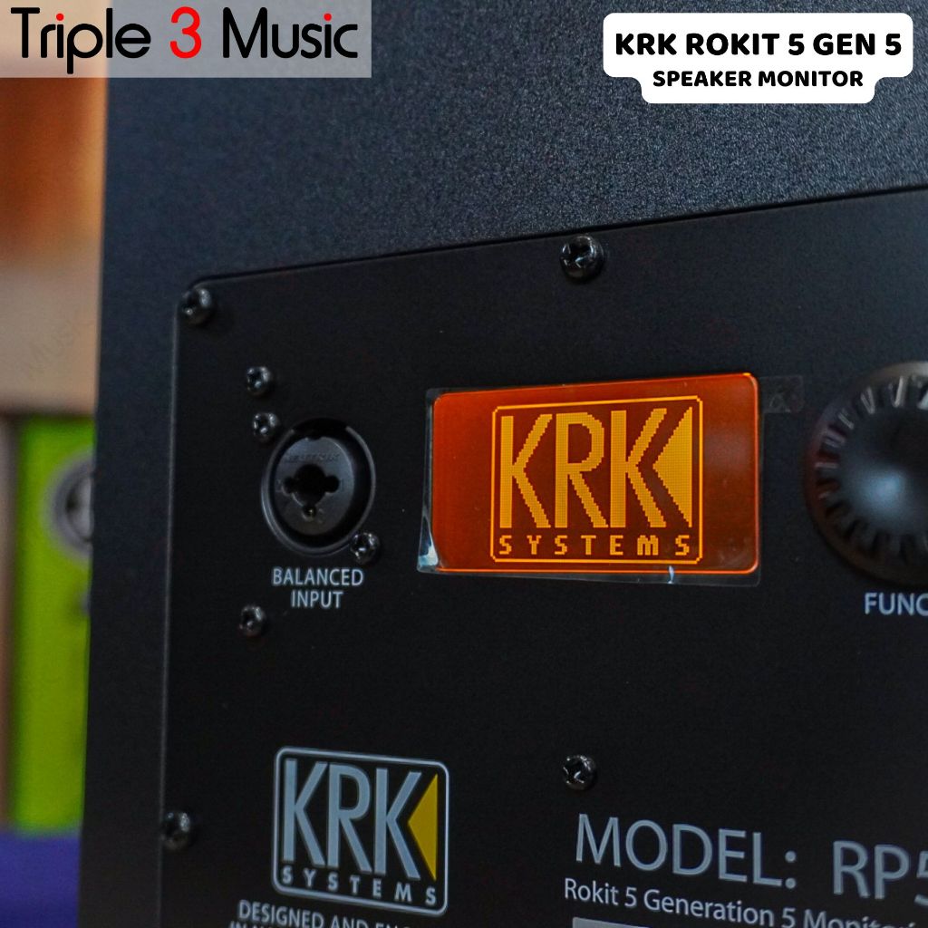 KRK ROKIT 5 G5 Studio Monitor 5-inch Powered Speaker (Pair)