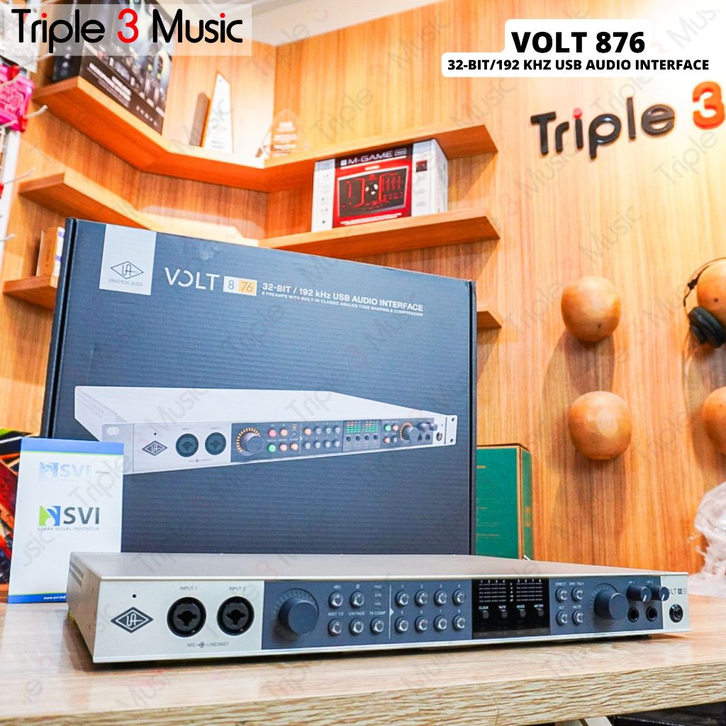 UNIVERSAL AUDIO VOLT 876 USB C 8 input, 8 Analog Outs