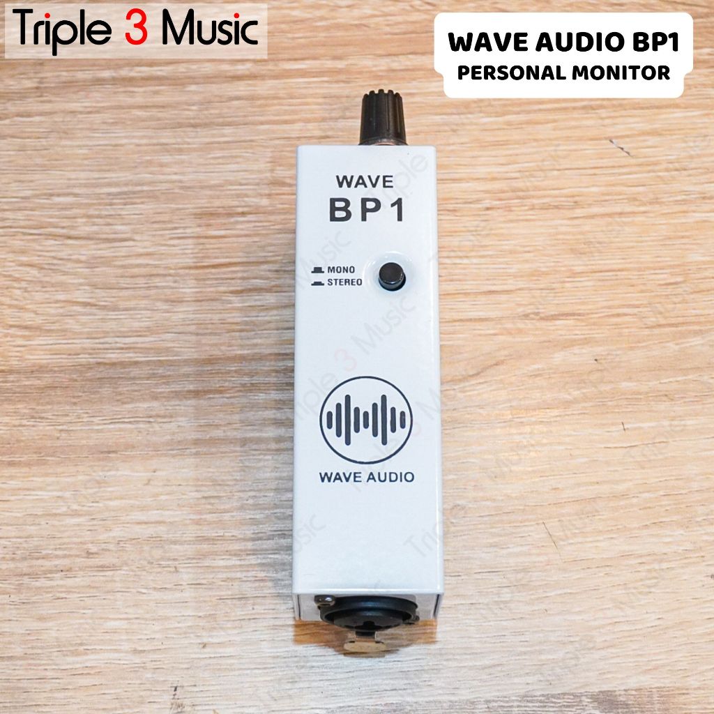 Wave Audio BP1 Belt-Pack Personal In-Ear Monitor Amplifier (Wired)