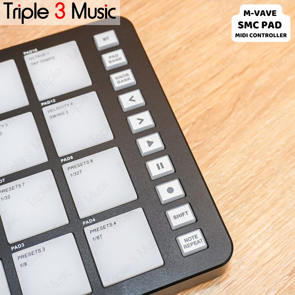 M-VAVE SMC PAD midi controller 16 pad