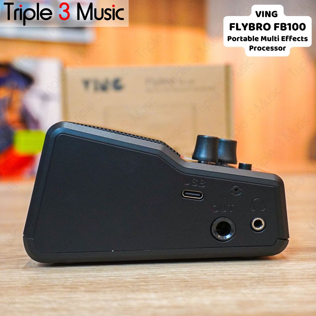 VING FB100 FB-100 multi efek gitar bass with speaker