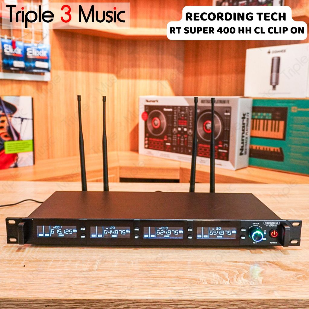 RECORDING TECH RT SUPER400 HH CL WIRELESS MICROPHONE