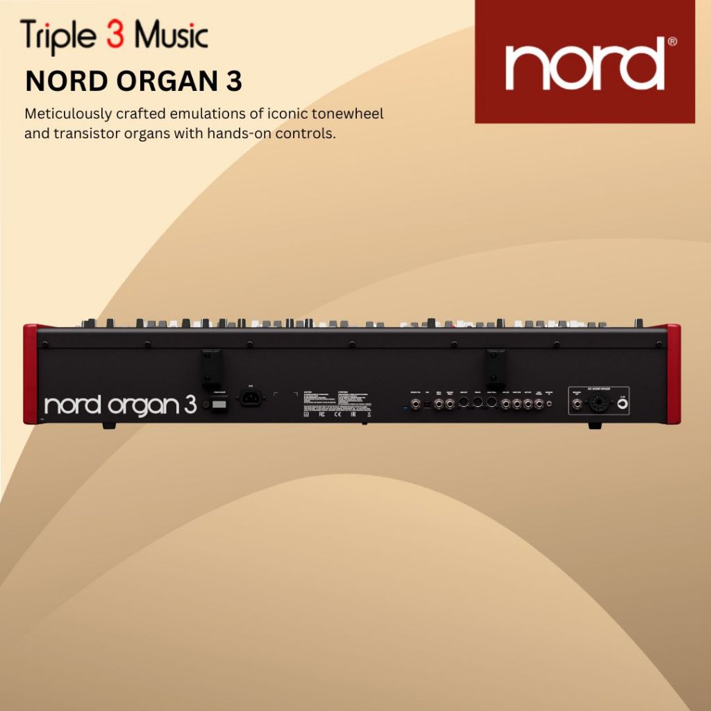 Nord Organ 3 Dual Combo 2x61 key Combo Organ Keyboard