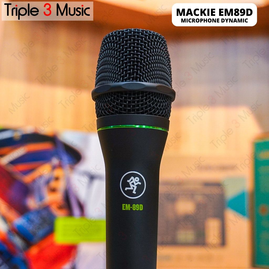 Mackie EM89D EM-89D EM 89D Microphone MIC Dynamic XlR